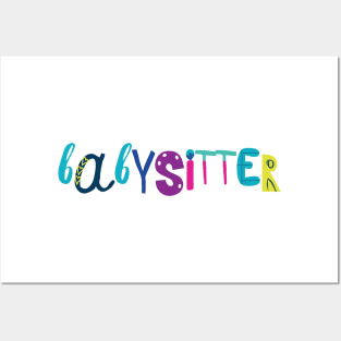 Cute Babysitter Gift Idea Back to School Posters and Art